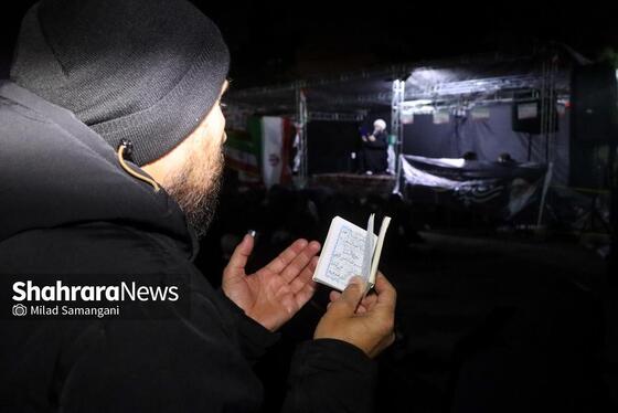 گزارش تصویری | مراسم احیای اولین شب قدر رمضان ۱۴۰۴ - چهارراه مخابرات مشهد