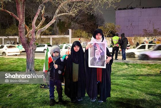 گزارش تصویری | مراسم احیای شب ۱۹ رمضان ۱۴۰۴ در خیابان‌های مشهد - ۲