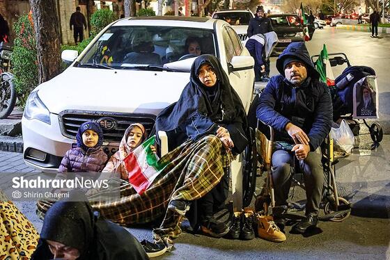 گزارش تصویری | مراسم احیای شب ۱۹ رمضان ۱۴۰۴ در خیابان‌های مشهد - ۲