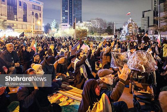 گزارش تصویری | مراسم احیای شب ۱۹ رمضان ۱۴۰۴ در خیابان‌های مشهد - ۲