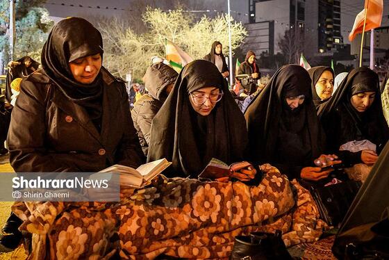 گزارش تصویری | مراسم احیای شب ۱۹ رمضان ۱۴۰۴ در خیابان‌های مشهد - ۲