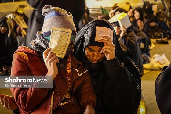 گزارش تصویری | مراسم احیای شب ۱۹ رمضان ۱۴۰۴ در خیابان‌های مشهد - ۲