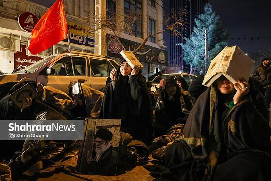 گزارش تصویری | مراسم احیای شب ۱۹ رمضان ۱۴۰۴ در خیابان‌های مشهد - ۲