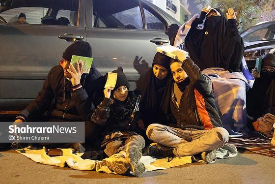 گزارش تصویری | مراسم احیای شب ۱۹ رمضان ۱۴۰۴ در خیابان‌های مشهد - ۲