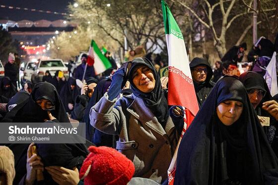 گزارش تصویری | مراسم احیای شب ۱۹ رمضان ۱۴۰۴ در خیابان‌های مشهد - ۲