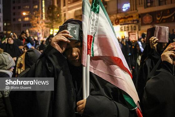 گزارش تصویری | مراسم احیای شب ۱۹ رمضان ۱۴۰۴ در خیابان‌های مشهد - ۲