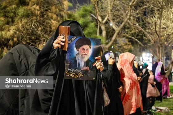 گزارش تصویری | مراسم احیای شب ۱۹ رمضان ۱۴۰۴ در خیابان‌های مشهد - ۲