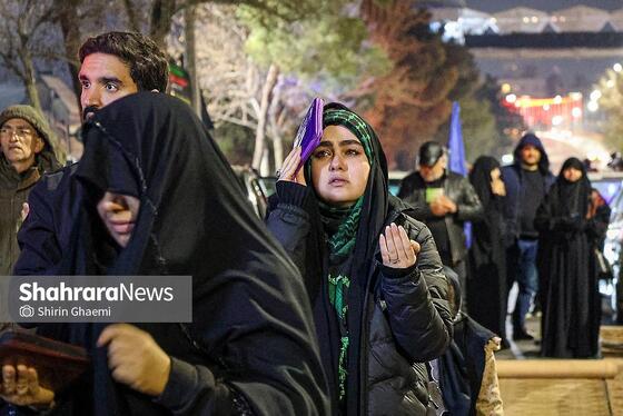 گزارش تصویری | مراسم احیای شب ۱۹ رمضان ۱۴۰۴ در خیابان‌های مشهد - ۲