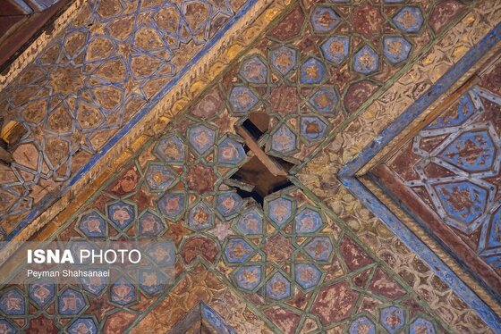 عکس| آسیب به باغ موزه چهلستون اصفهان در تجاوز آمریکا و رژیم صهیونیستی