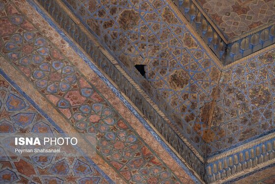 عکس| آسیب به باغ موزه چهلستون اصفهان در تجاوز آمریکا و رژیم صهیونیستی