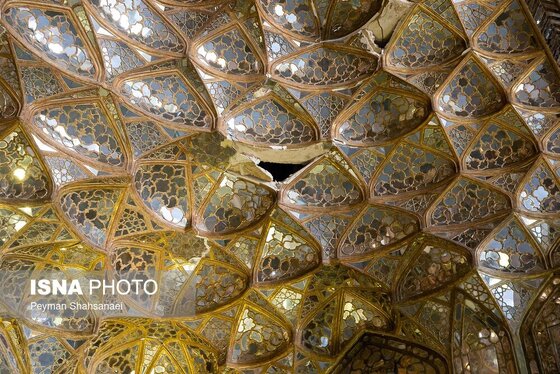 عکس| آسیب به باغ موزه چهلستون اصفهان در تجاوز آمریکا و رژیم صهیونیستی