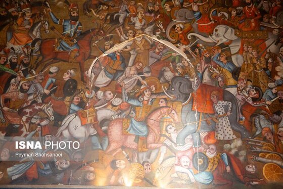 عکس| آسیب به باغ موزه چهلستون اصفهان در تجاوز آمریکا و رژیم صهیونیستی