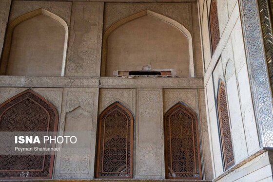 عکس| آسیب به باغ موزه چهلستون اصفهان در تجاوز آمریکا و رژیم صهیونیستی