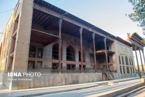 عکس| آسیب به باغ موزه چهلستون اصفهان در تجاوز آمریکا و رژیم صهیونیستی