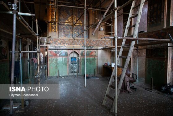 عکس| آسیب به باغ موزه چهلستون اصفهان در تجاوز آمریکا و رژیم صهیونیستی