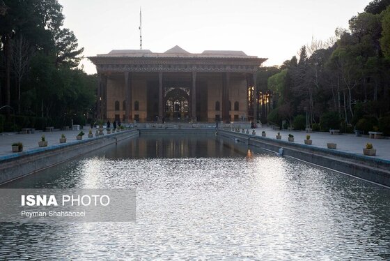 عکس| آسیب به باغ موزه چهلستون اصفهان در تجاوز آمریکا و رژیم صهیونیستی