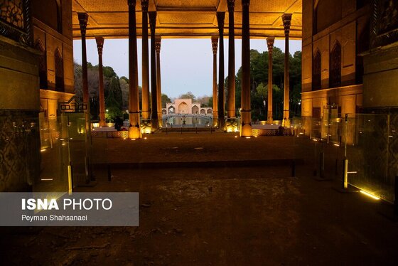 عکس| آسیب به باغ موزه چهلستون اصفهان در تجاوز آمریکا و رژیم صهیونیستی