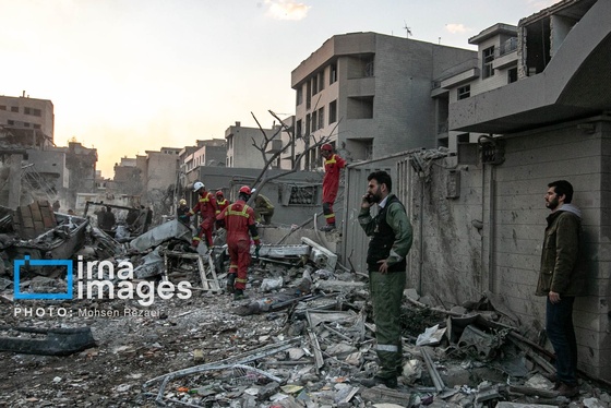 عکس‌هایی از میزان خسارت حملات آمریکا و اسرائیل به تهران (۱۸ اسفند ۱۴۰۴)