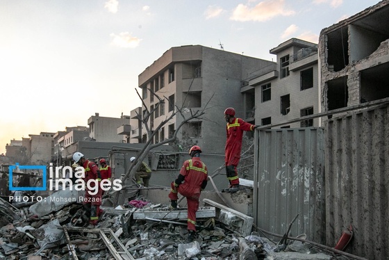 عکس‌هایی از میزان خسارت حملات آمریکا و اسرائیل به تهران (۱۸ اسفند ۱۴۰۴)