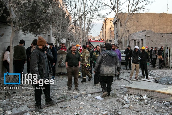 عکس‌هایی از میزان خسارت حملات آمریکا و اسرائیل به تهران (۱۸ اسفند ۱۴۰۴)