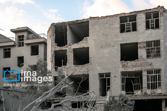 عکس‌هایی از میزان خسارت حملات آمریکا و اسرائیل به تهران (۱۸ اسفند ۱۴۰۴)