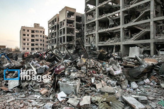 عکس‌هایی از میزان خسارت حملات آمریکا و اسرائیل به تهران (۱۸ اسفند ۱۴۰۴)