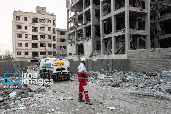 عکس‌هایی از میزان خسارت حملات آمریکا و اسرائیل به تهران (۱۸ اسفند ۱۴۰۴)