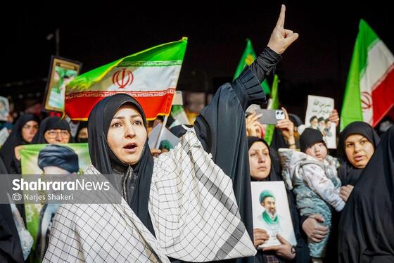 گزارش تصویری | حضور پرشور مردم مشهد در خون‌خواهی امام شهید و بیعت با سومین رهبر انقلاب اسلامی (دوشنبه ۱۸ اسفند)