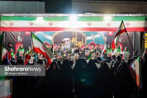 گزارش تصویری | حضور پرشور مردم مشهد در خون‌خواهی امام شهید و بیعت با سومین رهبر انقلاب اسلامی (دوشنبه ۱۸ اسفند)