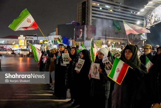 گزارش تصویری | حضور پرشور مردم مشهد در خون‌خواهی امام شهید و بیعت با سومین رهبر انقلاب اسلامی (دوشنبه ۱۸ اسفند)