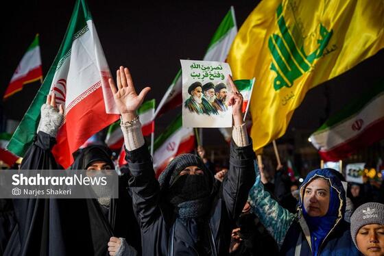 گزارش تصویری | حضور پرشور مردم مشهد در خون‌خواهی امام شهید و بیعت با سومین رهبر انقلاب اسلامی (دوشنبه ۱۸ اسفند)