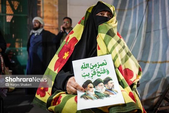 گزارش تصویری | حضور پرشور مردم مشهد در خون‌خواهی امام شهید و بیعت با سومین رهبر انقلاب اسلامی (دوشنبه ۱۸ اسفند)