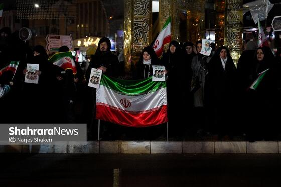 گزارش تصویری | حضور پرشور مردم مشهد در خون‌خواهی امام شهید و بیعت با سومین رهبر انقلاب اسلامی (دوشنبه ۱۸ اسفند)