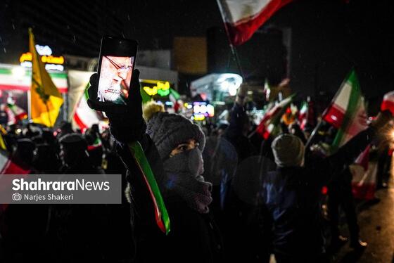 گزارش تصویری | حضور پرشور مردم مشهد در خون‌خواهی امام شهید و بیعت با سومین رهبر انقلاب اسلامی (دوشنبه ۱۸ اسفند)