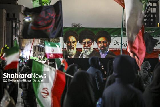 گزارش تصویری | حضور پرشور مردم در خیابان های مشهد و بیعت با سومین رهبر انقلاب اسلامی - ۲ (دوشنبه ۱۸ اسفند)