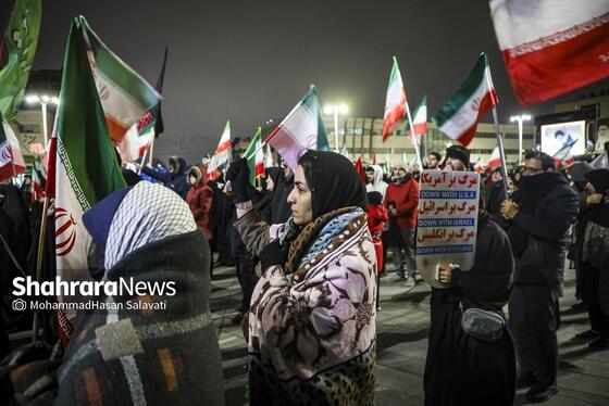 گزارش تصویری | حضور پرشور مردم در خیابان های مشهد و بیعت با سومین رهبر انقلاب اسلامی - ۲ (دوشنبه ۱۸ اسفند)