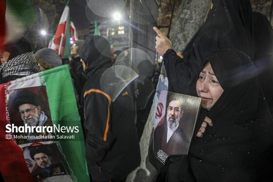 گزارش تصویری | حضور پرشور مردم در خیابان های مشهد و بیعت با سومین رهبر انقلاب اسلامی - ۲ (دوشنبه ۱۸ اسفند)