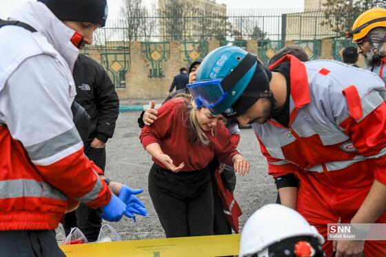 عکس| تصاویر دردناک از حمله موشکی دشمن به اتوبان شهید باقری تهران