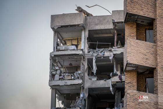 عکس| تصاویر تلخ از حملات موشکی دشمن به منازل مردم در «محمدشهر» کرج