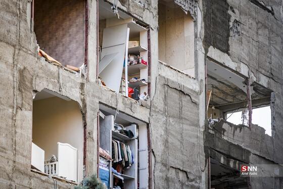 عکس| تصاویر تلخ از حملات موشکی دشمن به منازل مردم در «محمدشهر» کرج