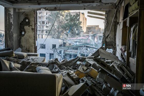 عکس| تصاویر تلخ از حملات موشکی دشمن به منازل مردم در «محمدشهر» کرج