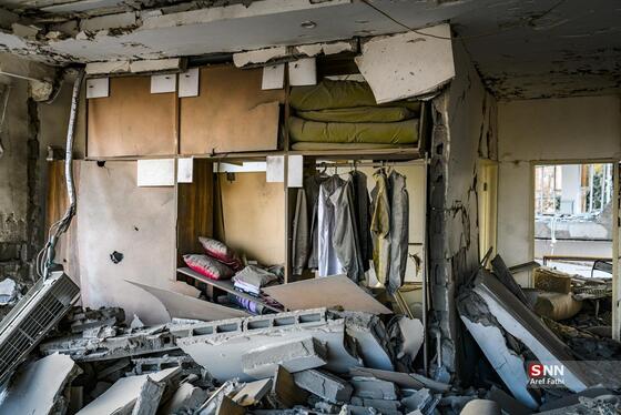 عکس| تصاویر تلخ از حملات موشکی دشمن به منازل مردم در «محمدشهر» کرج