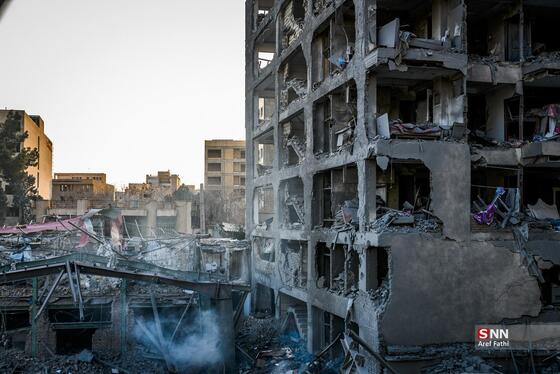 عکس| تصاویر تلخ از حملات موشکی دشمن به منازل مردم در «محمدشهر» کرج