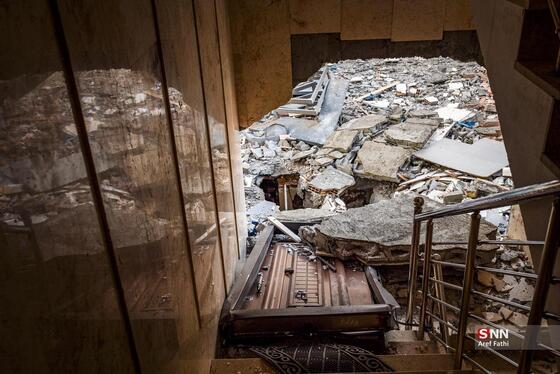 عکس| تصاویر تلخ از حملات موشکی دشمن به منازل مردم در «محمدشهر» کرج