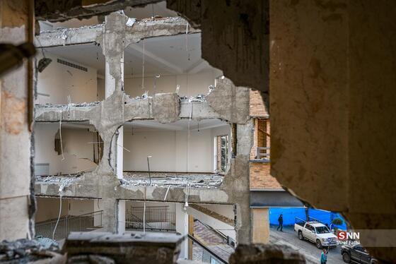 عکس| تصاویر تلخ از حملات موشکی دشمن به منازل مردم در «محمدشهر» کرج