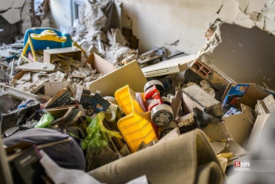 عکس| تصاویر تلخ از حملات موشکی دشمن به منازل مردم در «محمدشهر» کرج