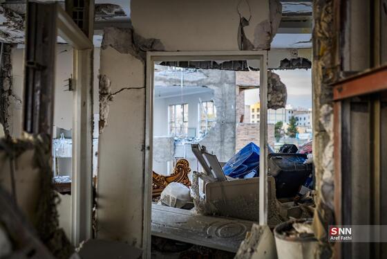 عکس| تصاویر تلخ از حملات موشکی دشمن به منازل مردم در «محمدشهر» کرج