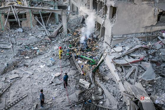 عکس| تصاویر تلخ از حملات موشکی دشمن به منازل مردم در «محمدشهر» کرج