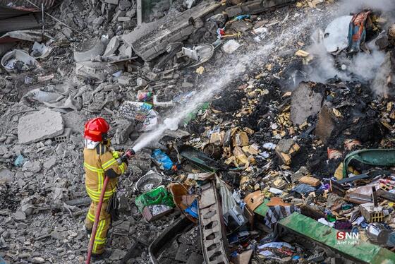عکس| تصاویر تلخ از حملات موشکی دشمن به منازل مردم در «محمدشهر» کرج