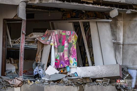 عکس| تصاویر تلخ از حملات موشکی دشمن به منازل مردم در «محمدشهر» کرج